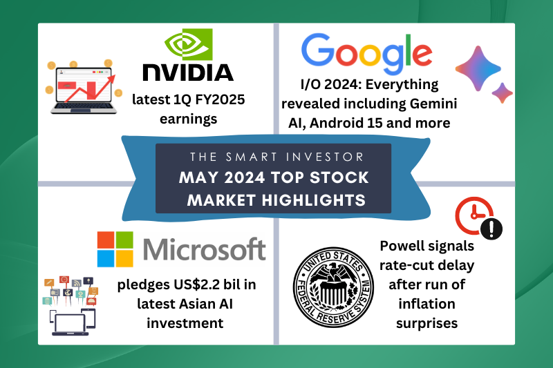 Top Stock Market Highlights of the Month: Nvidia, Google, Microsoft and US Interest Rates